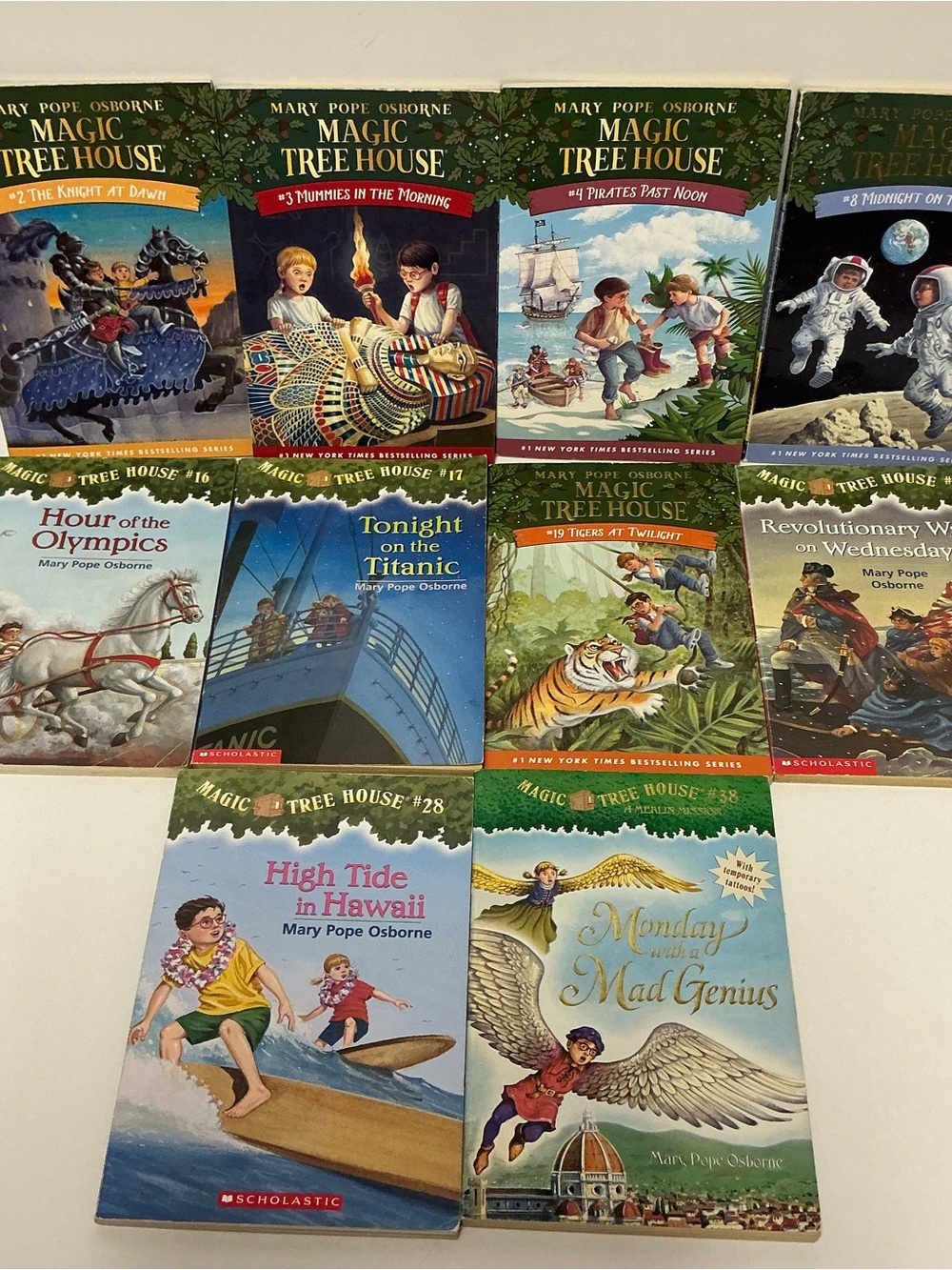 Magic Tree House Book Lot of 10 Paperbacks